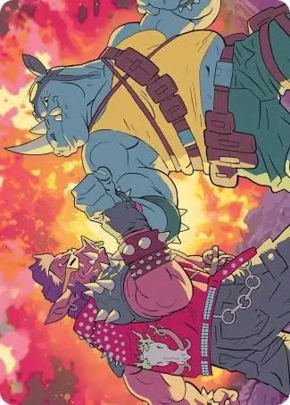Art Series: Bebop & Rocksteady