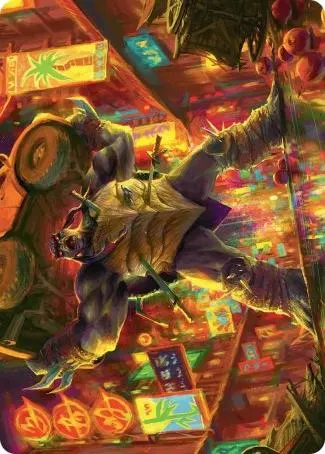 Art Series: Slash, Reptile Rampager