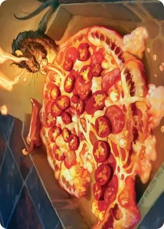 Art Series: Spicy Oatmeal Pizza