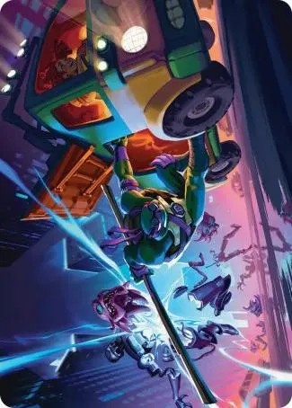 Art Series: Donatello, Rad Scientist