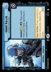 Agent Kallus - Reconsider Your Allegiance