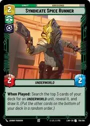 Syndicate Spice Runner