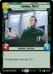 Admiral Motti - Chain of Command