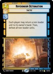 Rhydonium Detonation