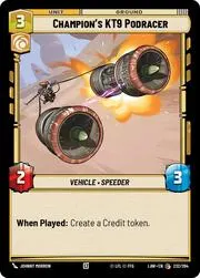 Champion's KT-9 Podracer