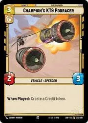 Champion's KT-9 Podracer