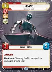 K-2S0 - Locking the Vault