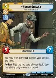 Hondo Ohnaka - Plays By His Own Rules
