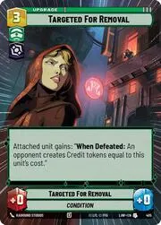Targeted for Removal