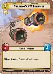 Champion's KT-9 Podracer