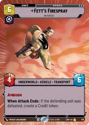 Fett's Firespray - In Pursuit