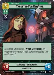 Targeted for Removal