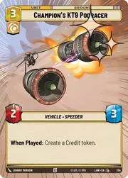Champion's KT-9 Podracer
