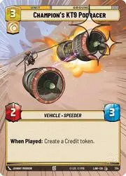 Champion's KT-9 Podracer