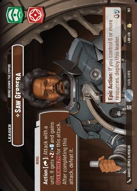 Saw Gerrera - Bring Down the Empire
