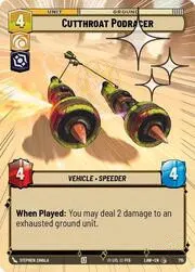 Cutthroat Podracer