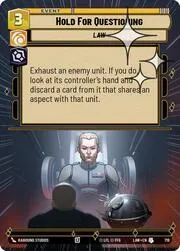 Hold for Questioning