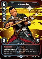 Chirrut Imwe - I Don't Need Luck