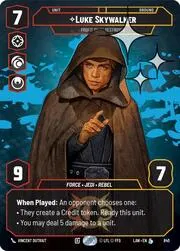 Luke Skywalker - Profit or Be Destroyed