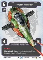 Fett's Firespray - In Pursuit