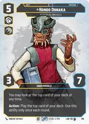 Hondo Ohnaka - Plays By His Own Rules