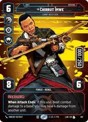 Chirrut Imwe - I Don't Need Luck