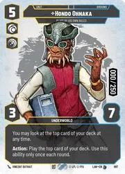 Hondo Ohnaka - Plays By His Own Rules