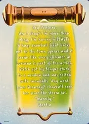 Winterspell - Lore Card