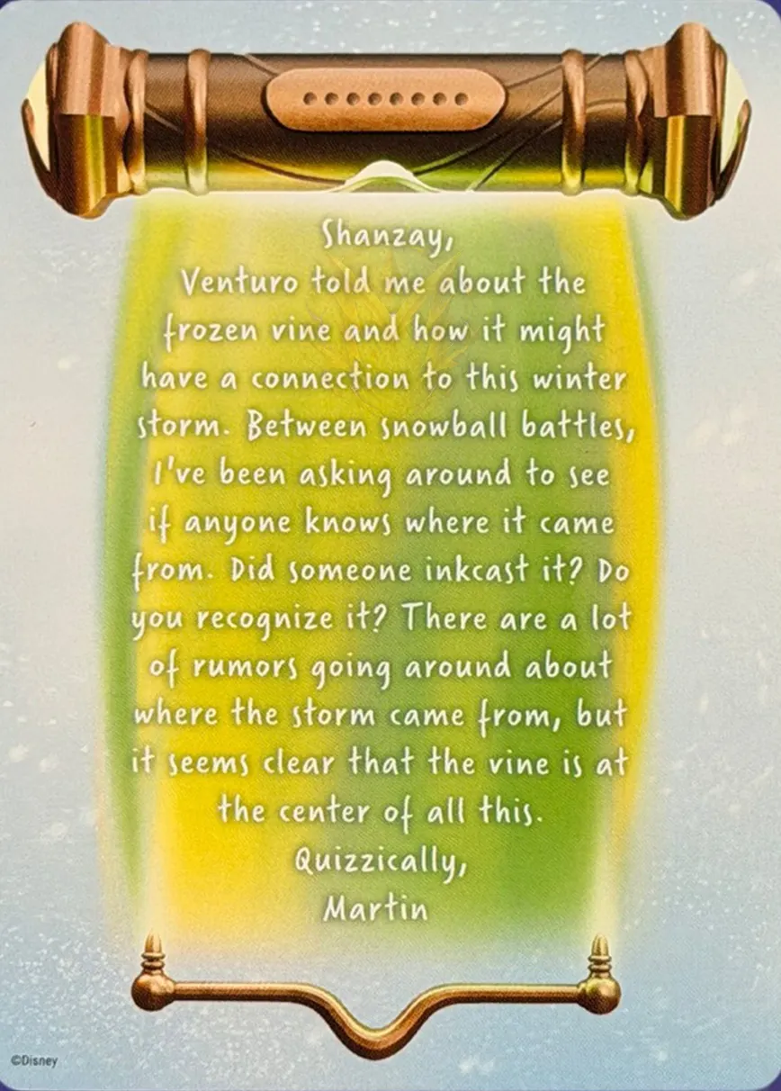 Winterspell - Lore Card