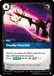 Deadly Flourish