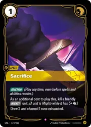 Sacrifice