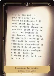 Whispers in the Well - Case Files Lore Card