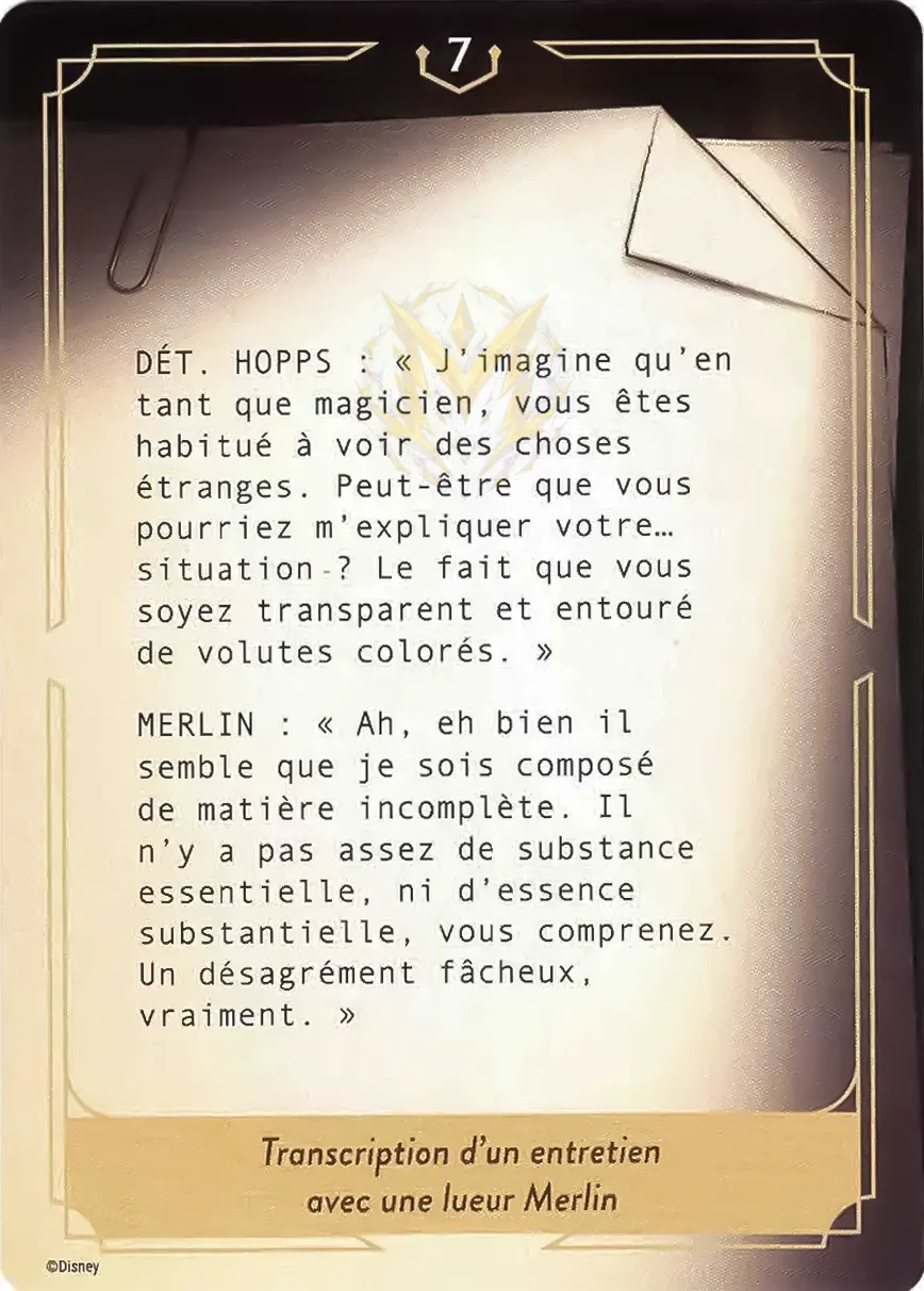Whispers in the Well - Case Files Lore Card