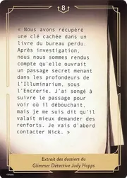 Whispers in the Well - Case Files Lore Card