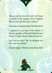 Archazia's Island - Lore Puzzle Story Insert
