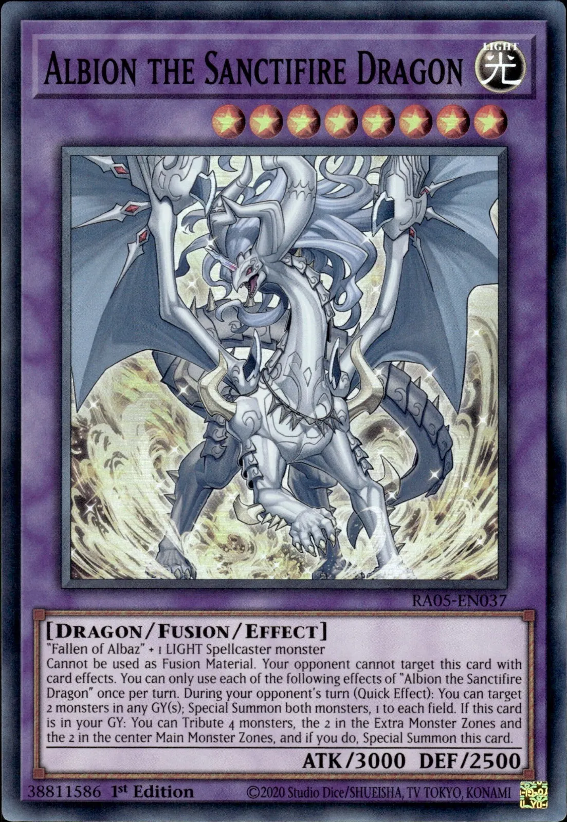 Albion the Sanctifire Dragon