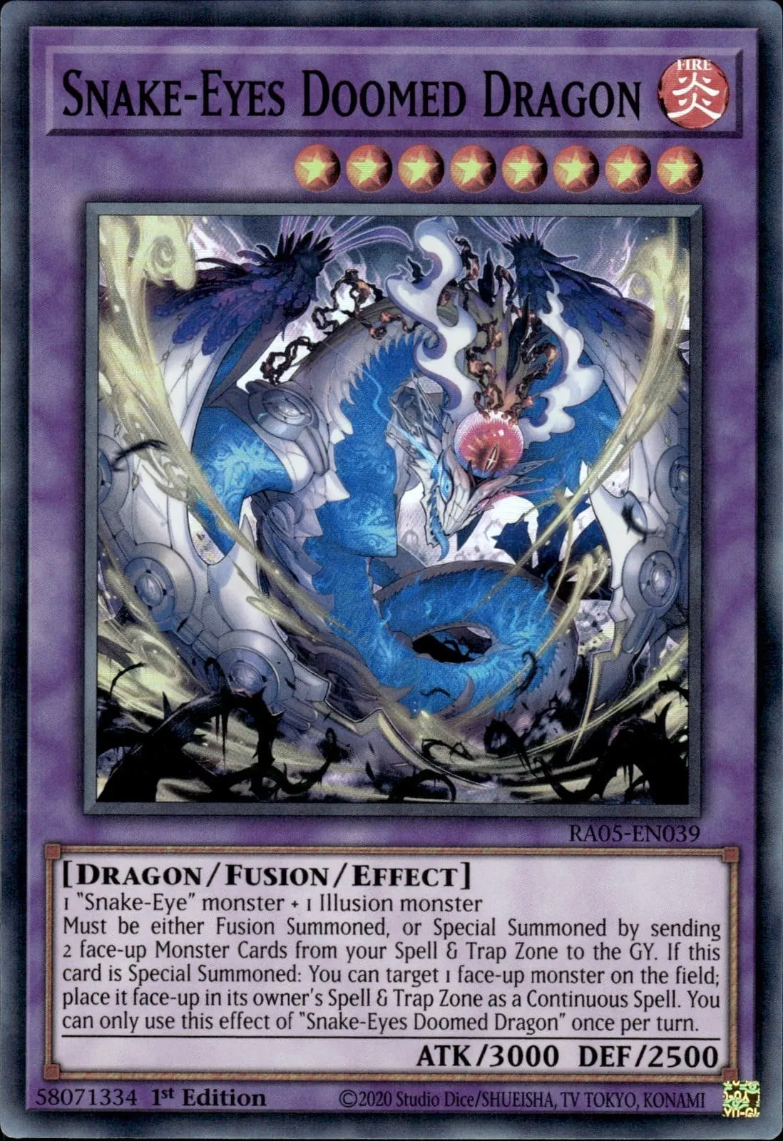 Snake-Eyes Doomed Dragon
