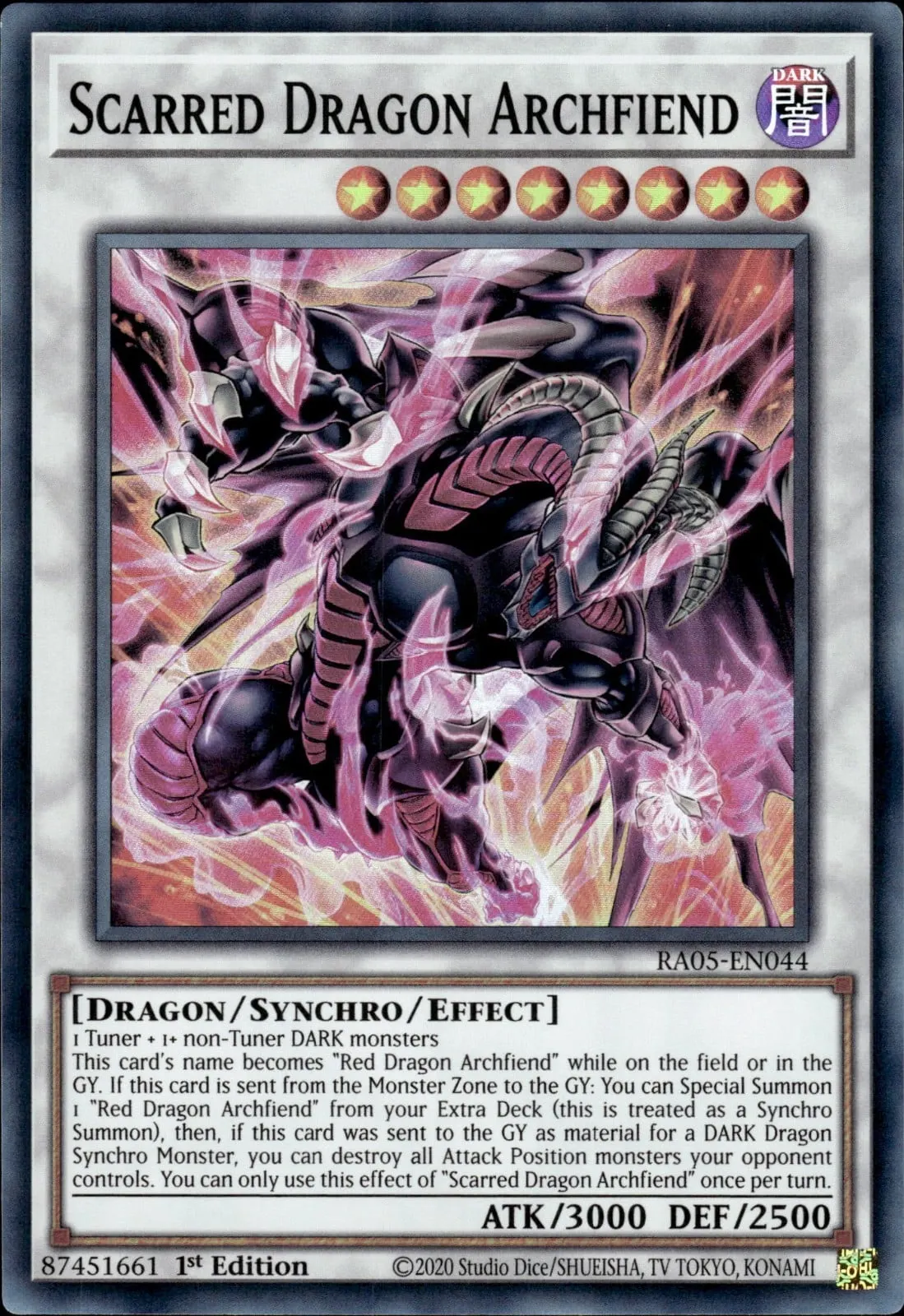 Scarred Dragon Archfiend