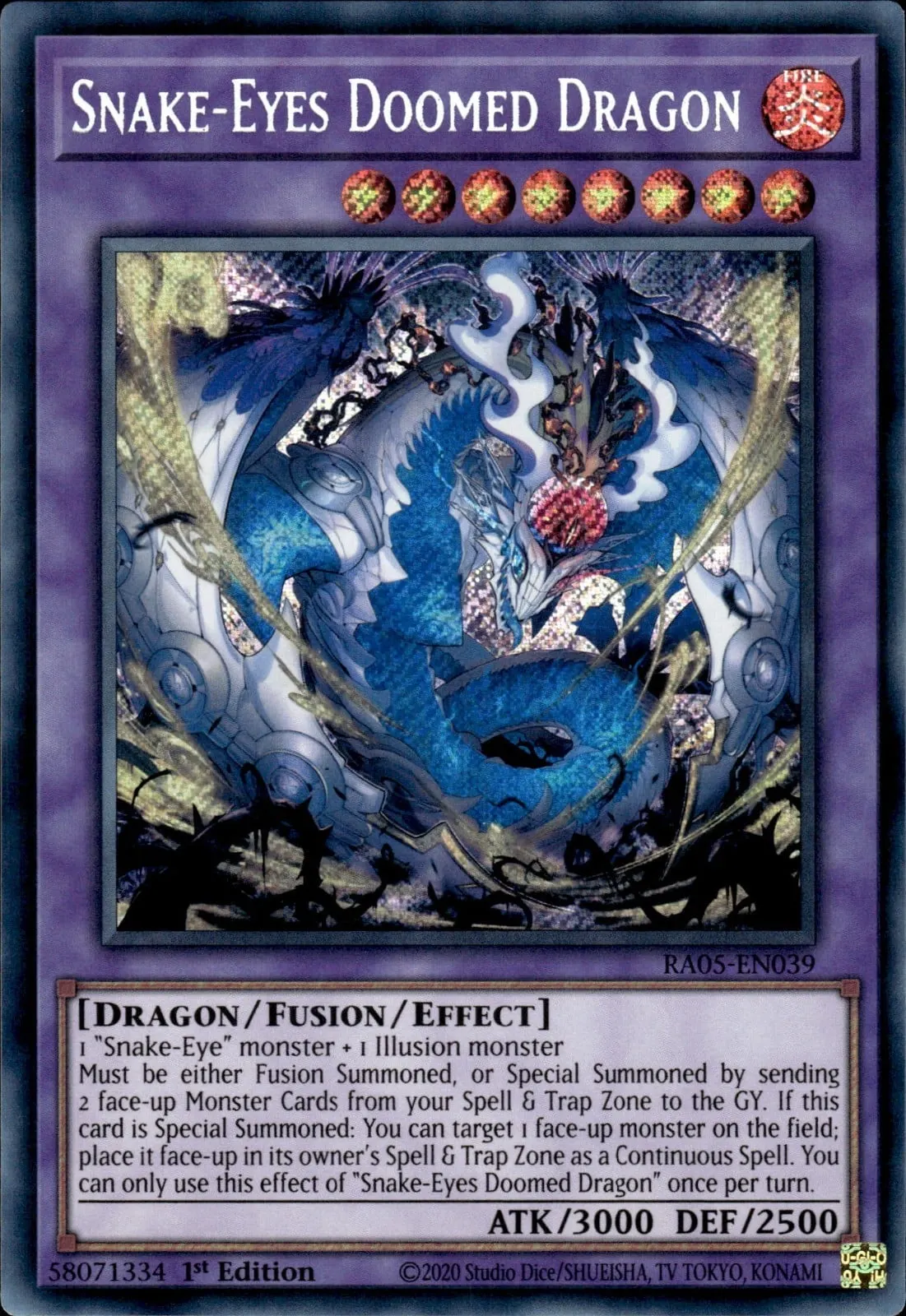 Snake-Eyes Doomed Dragon