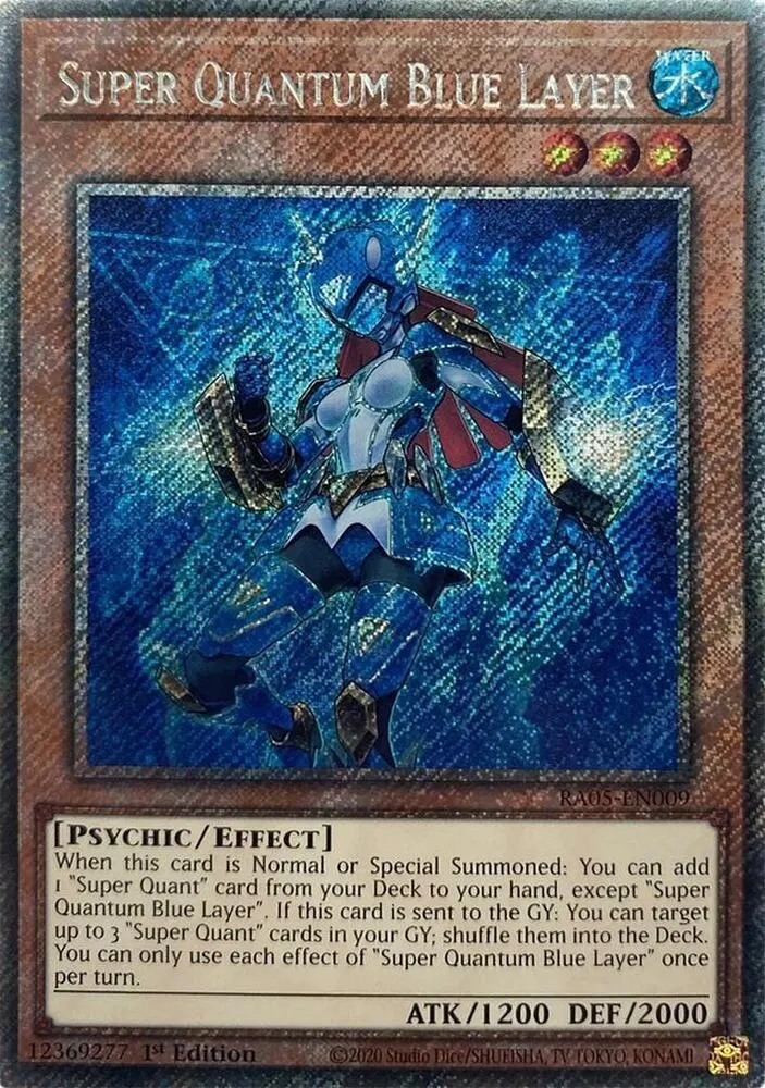 Super Quantum Blue Layer