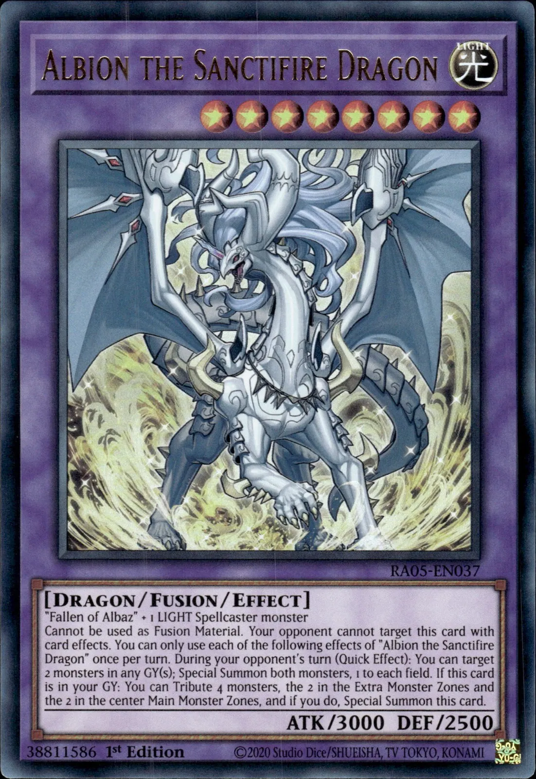 Albion the Sanctifire Dragon