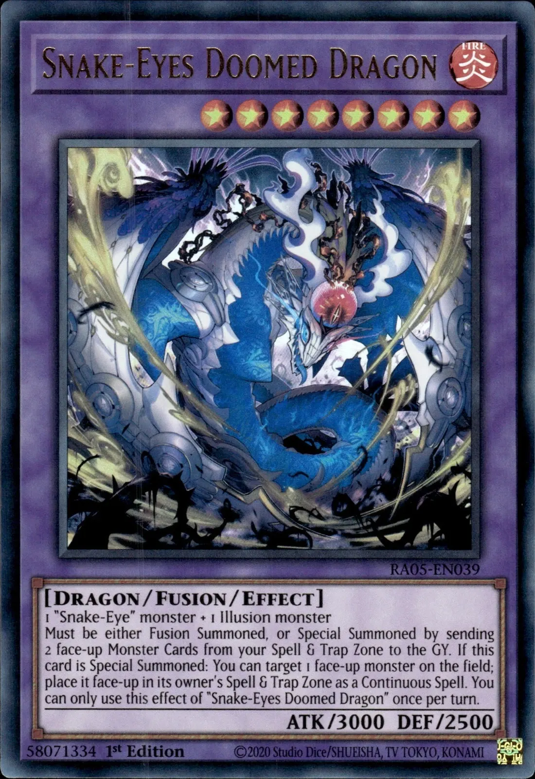 Snake-Eyes Doomed Dragon