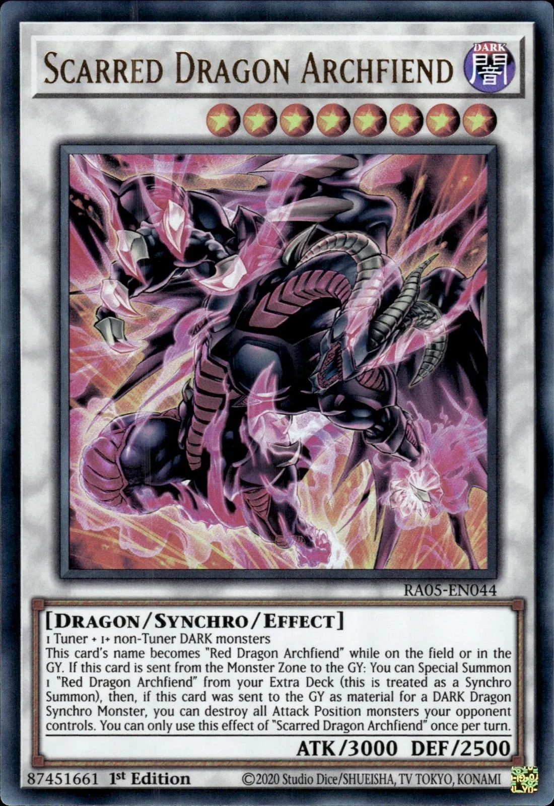 Scarred Dragon Archfiend