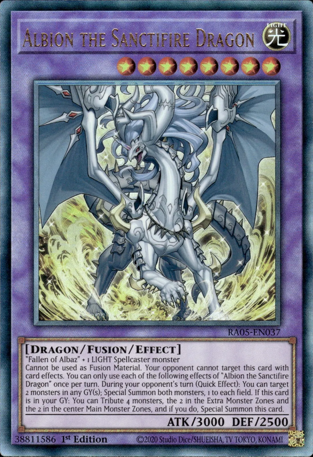 Albion the Sanctifire Dragon
