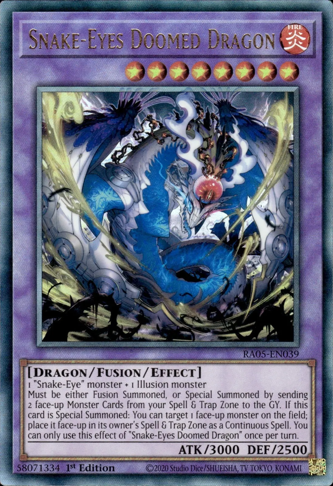Snake-Eyes Doomed Dragon