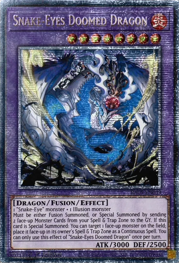 Snake-Eyes Doomed Dragon