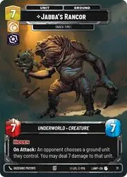 Jabba's Rancor - Snack Time!