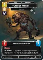 Jabba's Rancor - Snack Time!