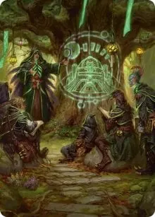 Art Series: Sylvan Library