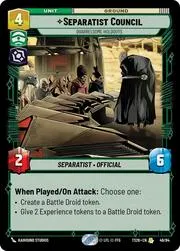 Separatist Counci - Quarrelsome Holdouts
